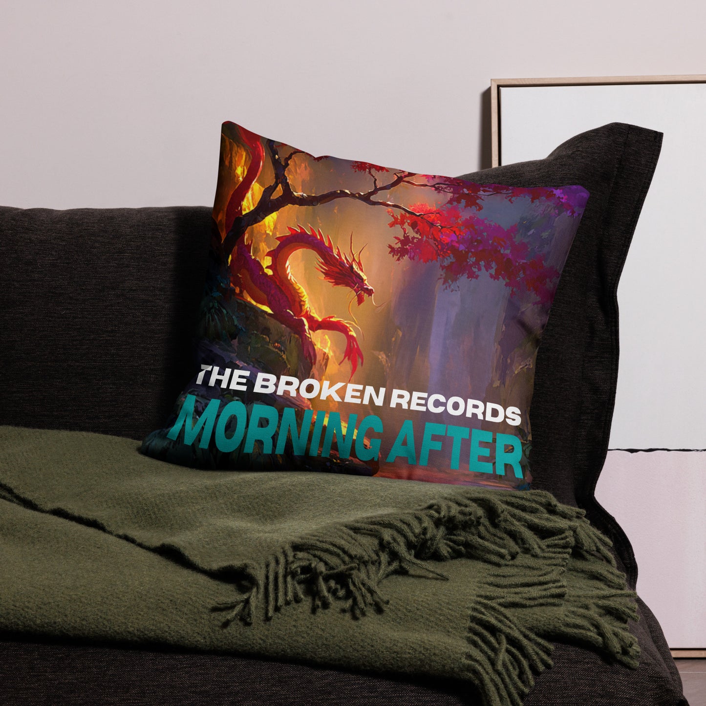Morning After Red Dragon 1 - Premium Pillow