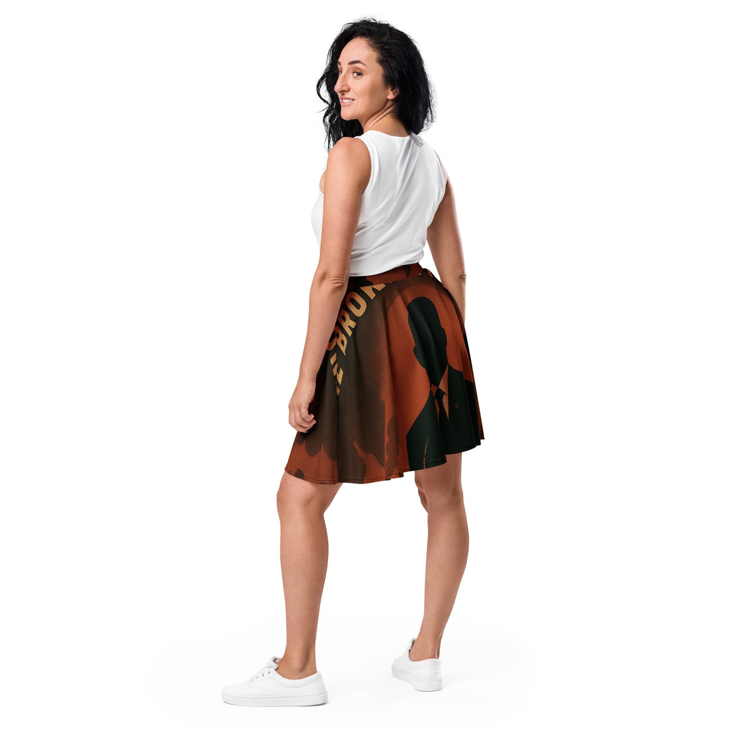 Wicked Waste Skater Skirt Back