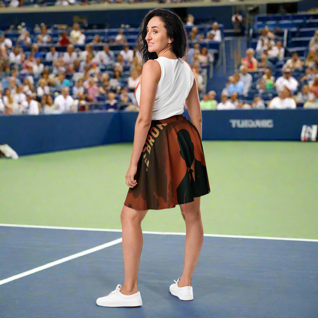 Wicked Waste Skater Skirt Back