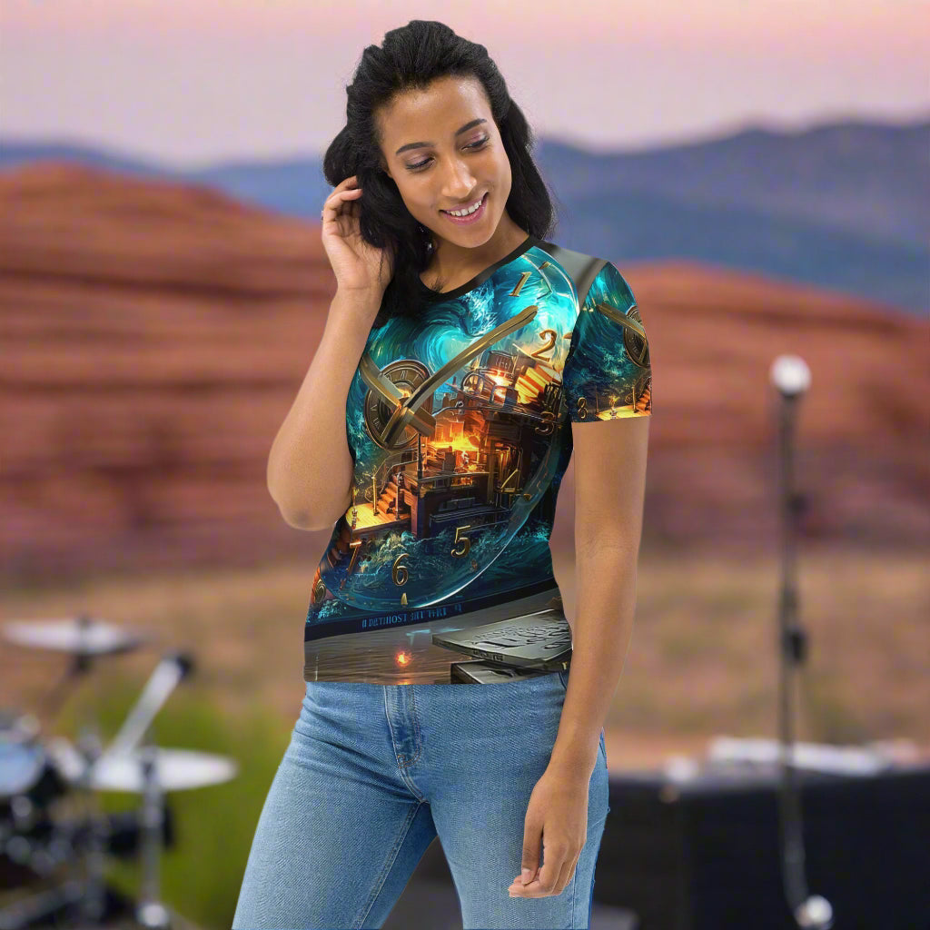 Can't Stop the Clock 1 - All Over Women's T-shirt