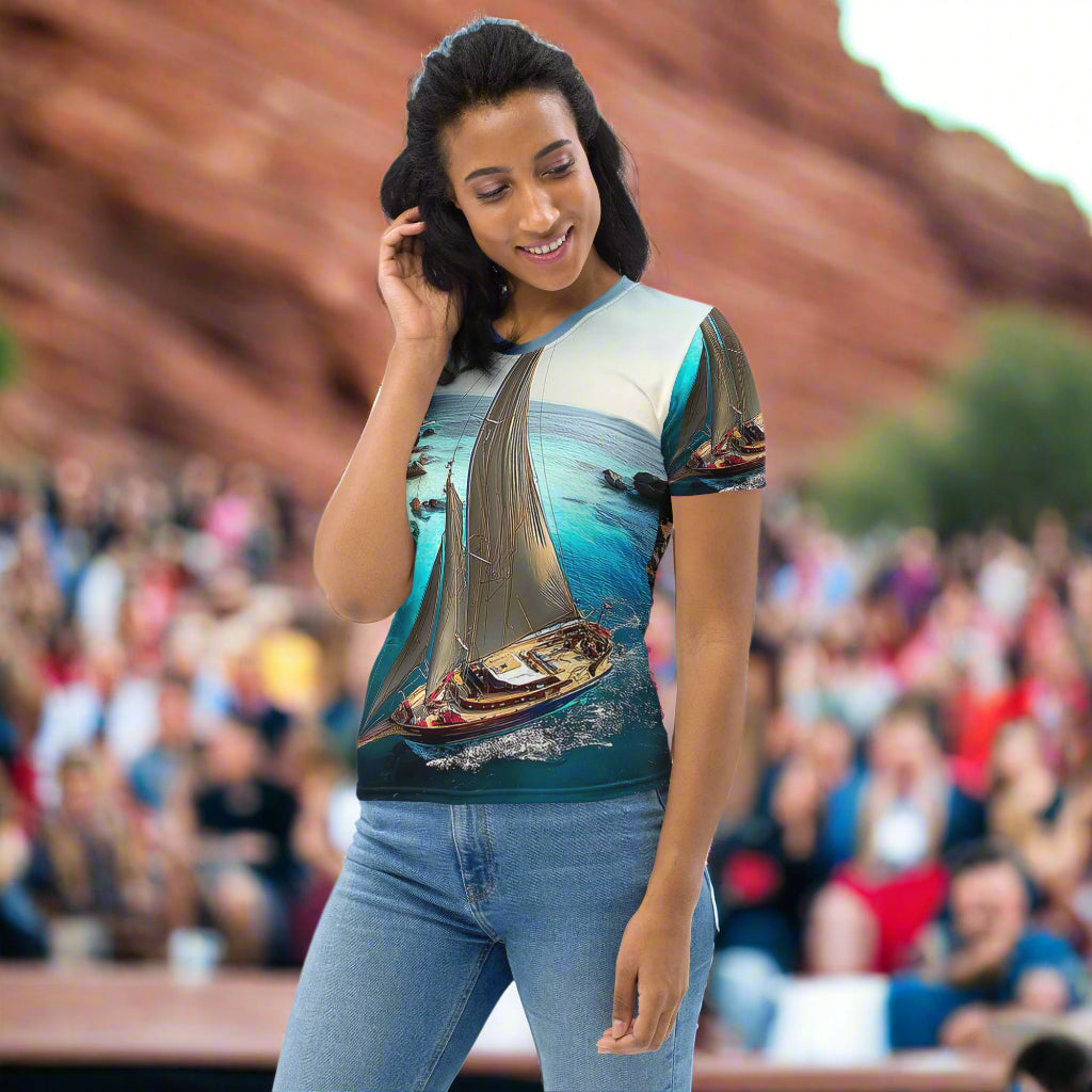 Set the Sail - All Over Women's T-Shirt