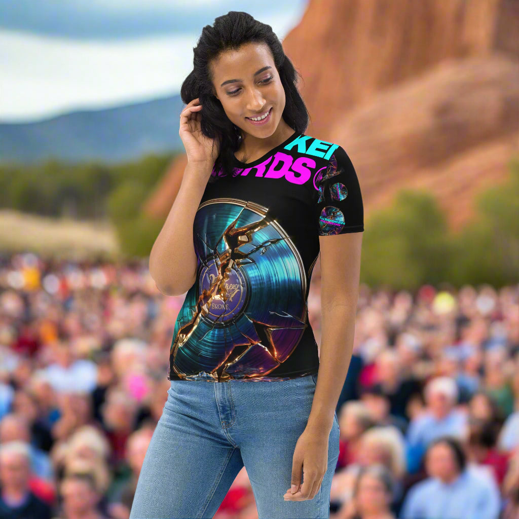 The Broken Records Album - All Over Women's T-Shirt