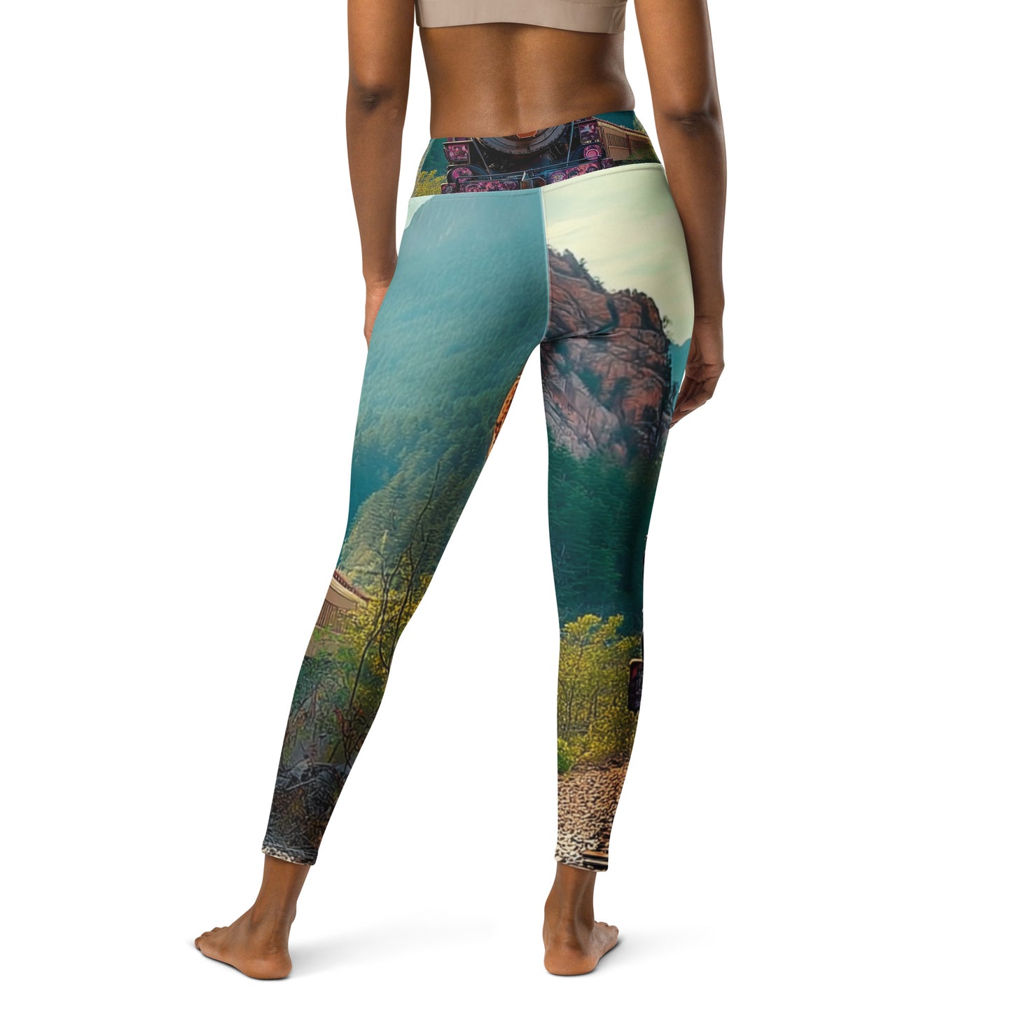 Locomotive - Rock Band Yoga Leggings