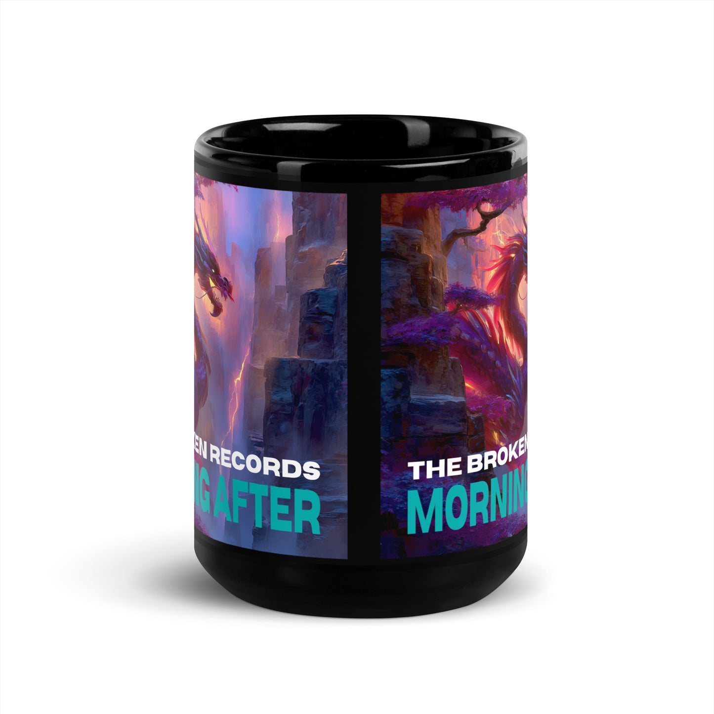 Morning After Red Dragon 2 - Black Glossy Mug