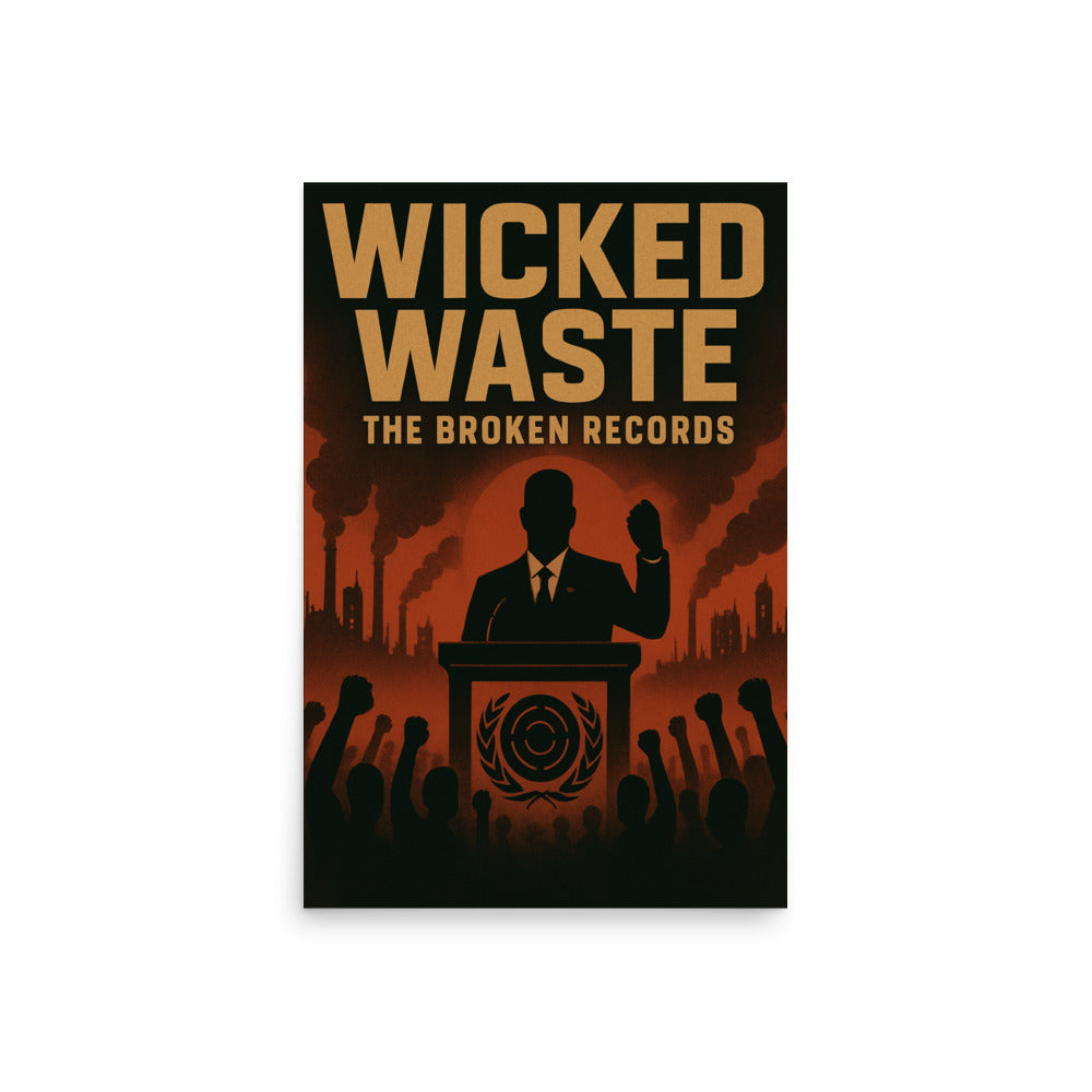 Wicked Waste Album Art Poster 20” by 30”