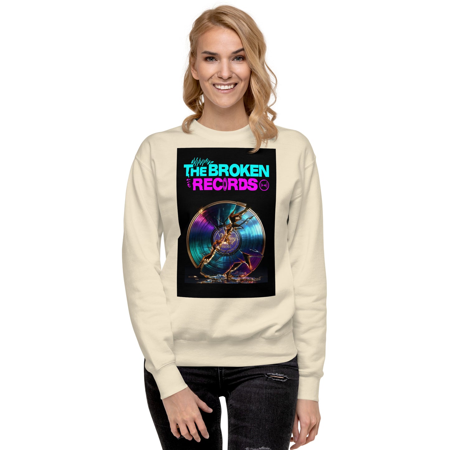The Broken Records Album - Unisex Premium Sweatshirt