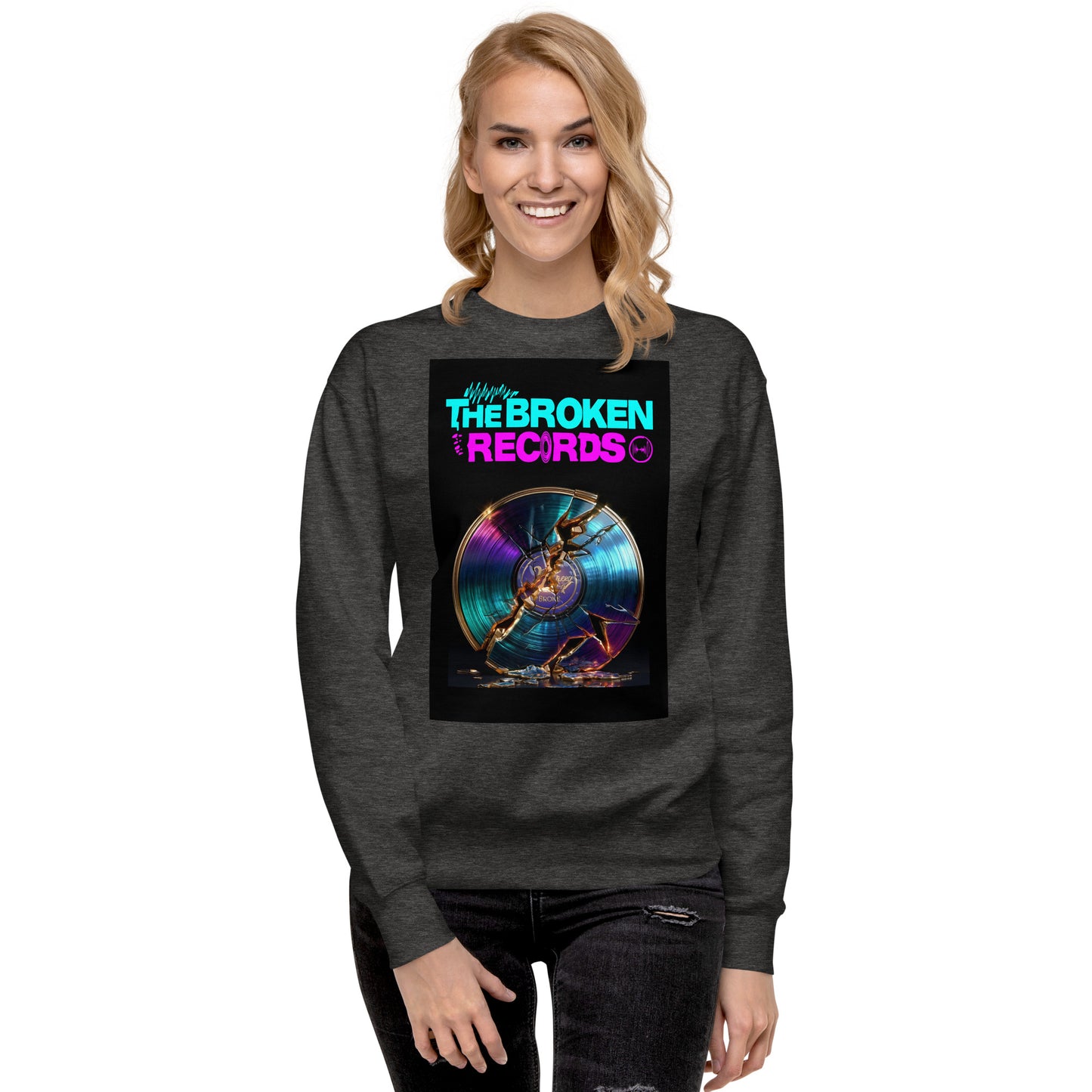 The Broken Records Album - Unisex Premium Sweatshirt