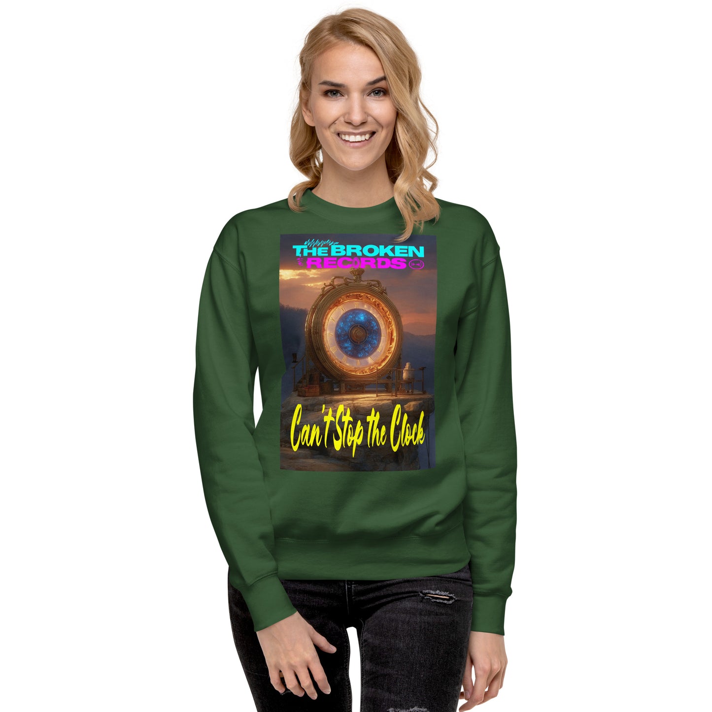 Can't Stop the Clock 2 - Unisex Premium Sweatshirt