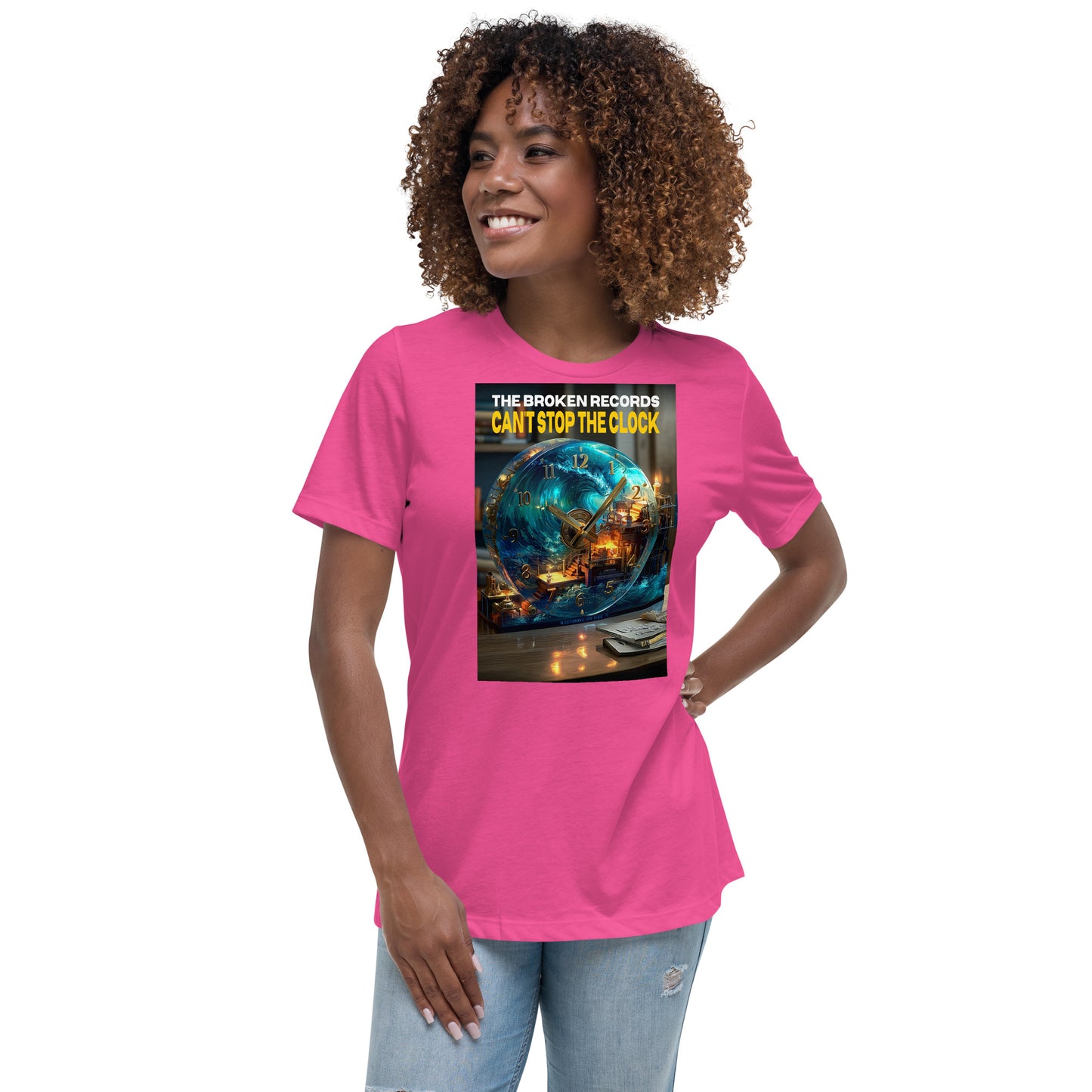 Can't Stop the Clock 1 - Women's Relaxed T-Shirt