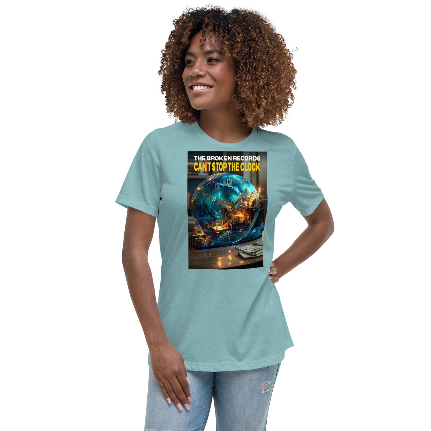 Can't Stop the Clock 1 - Women's Relaxed T-Shirt