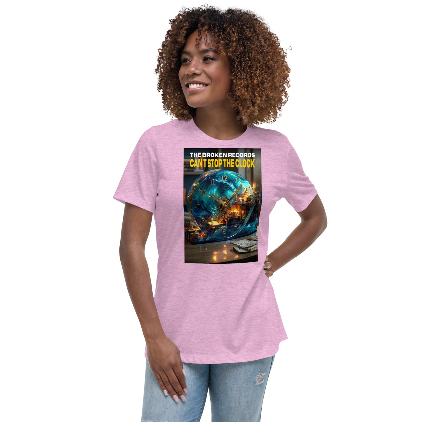 Can't Stop the Clock 1 - Women's Relaxed T-Shirt