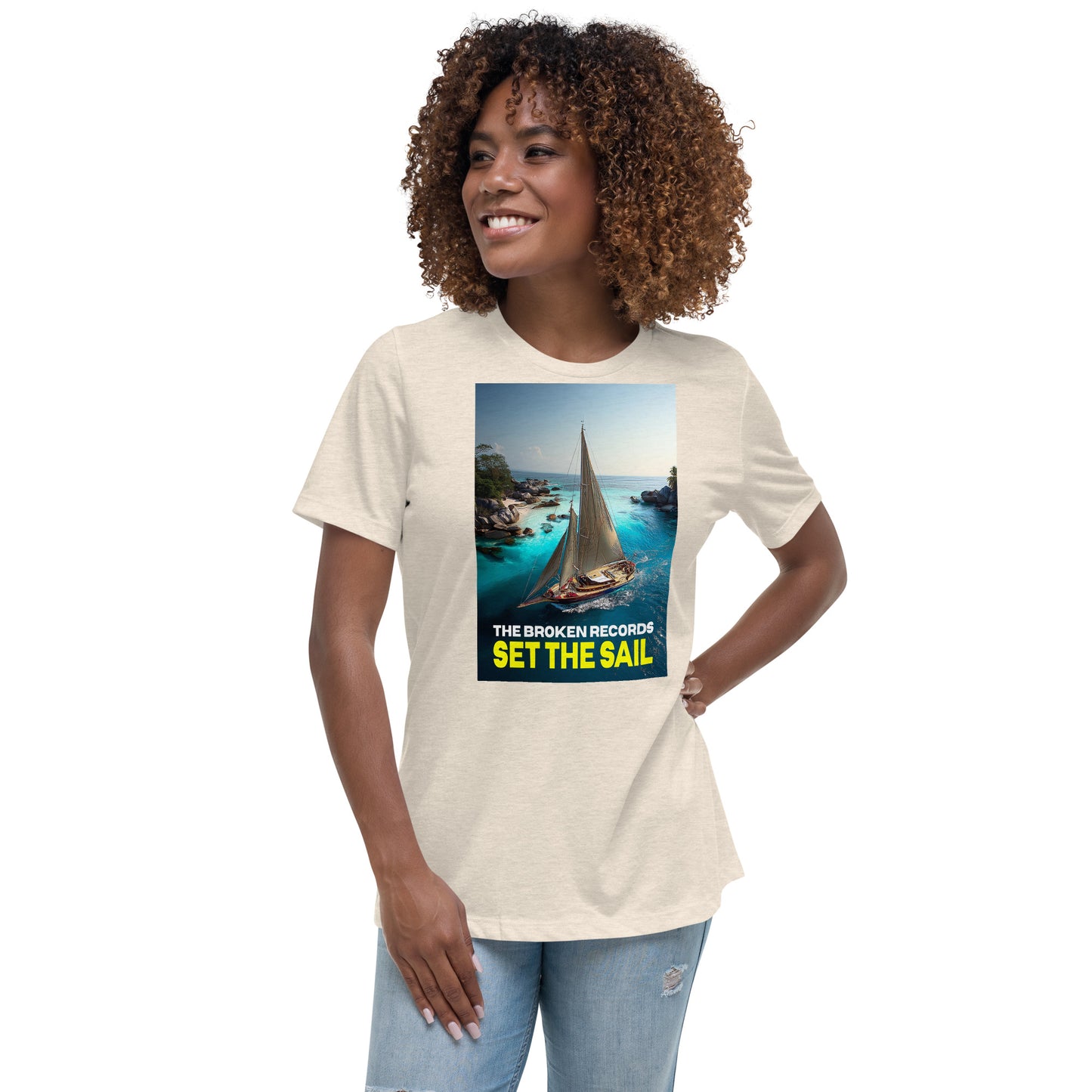 Set the Sail - Women's Relaxed T-Shirt