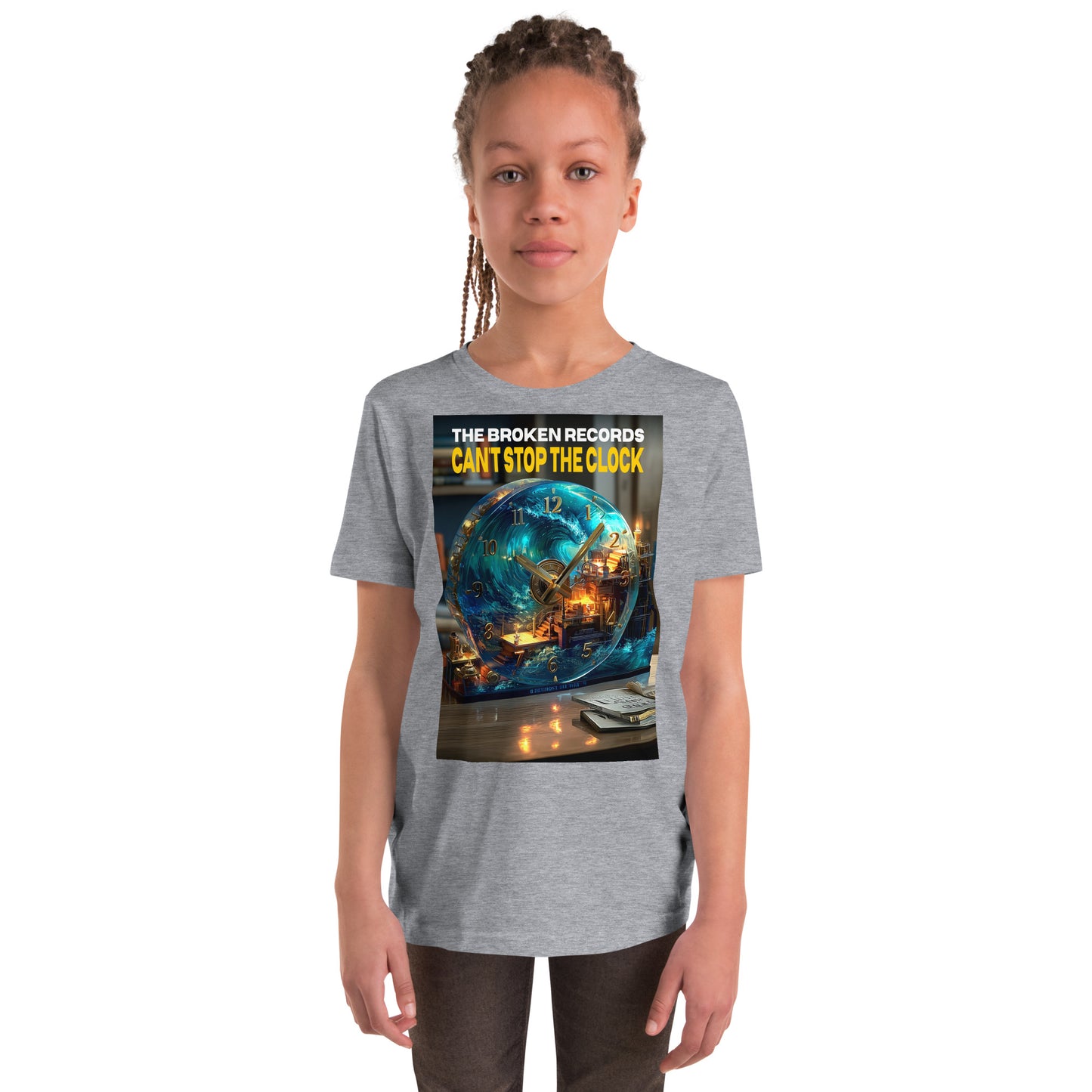 Can't Stop the Clock 1 - Youth Short Sleeve T-Shirt