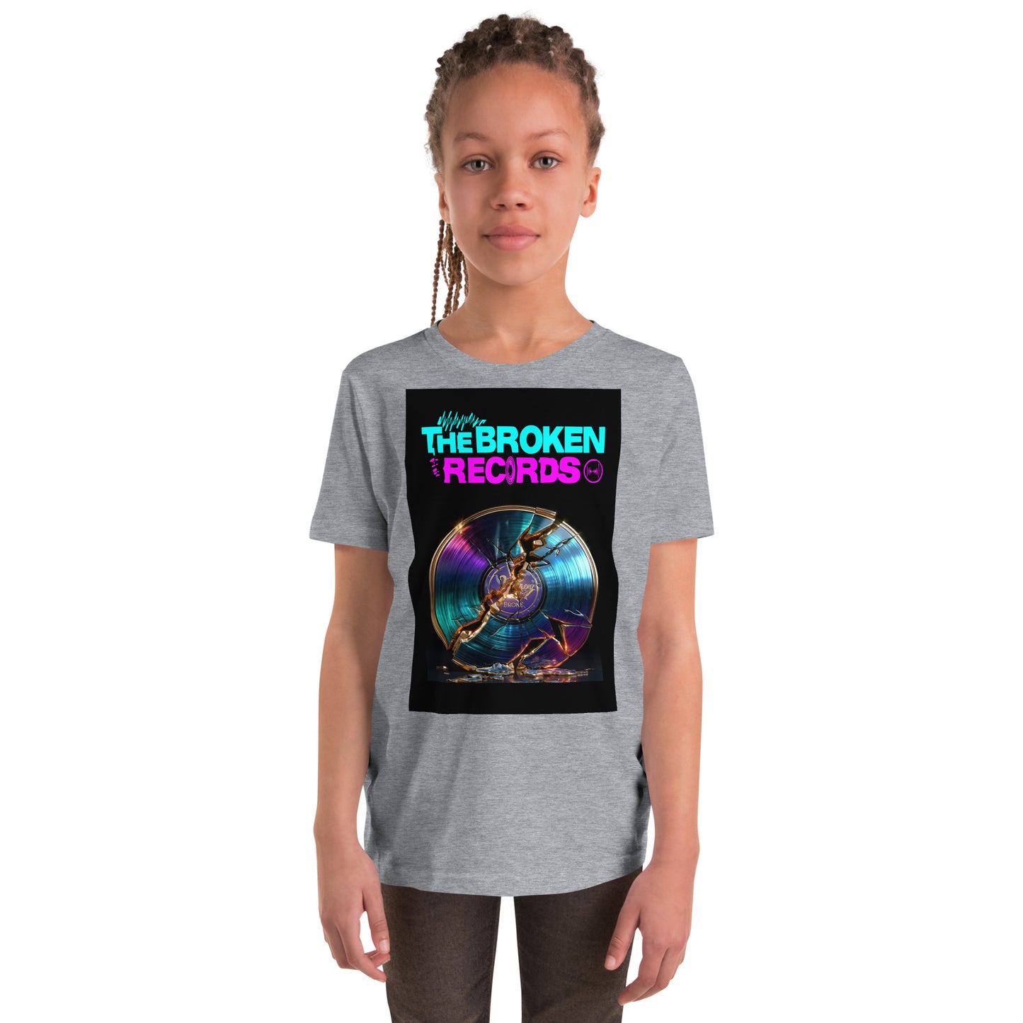 The Broken Records Album - Youth Short Sleeve T-Shirt