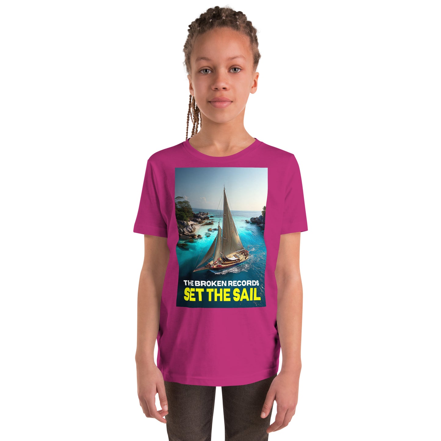 Set the Sail - Youth Short Sleeve T-Shirt