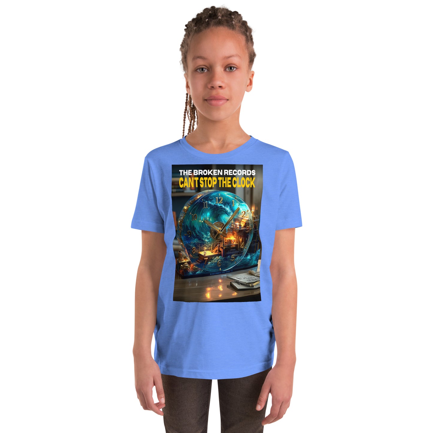 Can't Stop the Clock 1 - Youth Short Sleeve T-Shirt