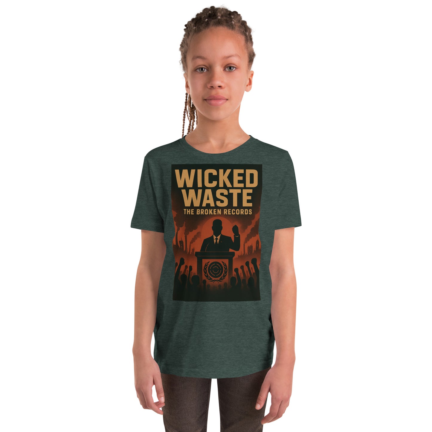Wicked Waste - Youth Short Sleeve T-Shirt