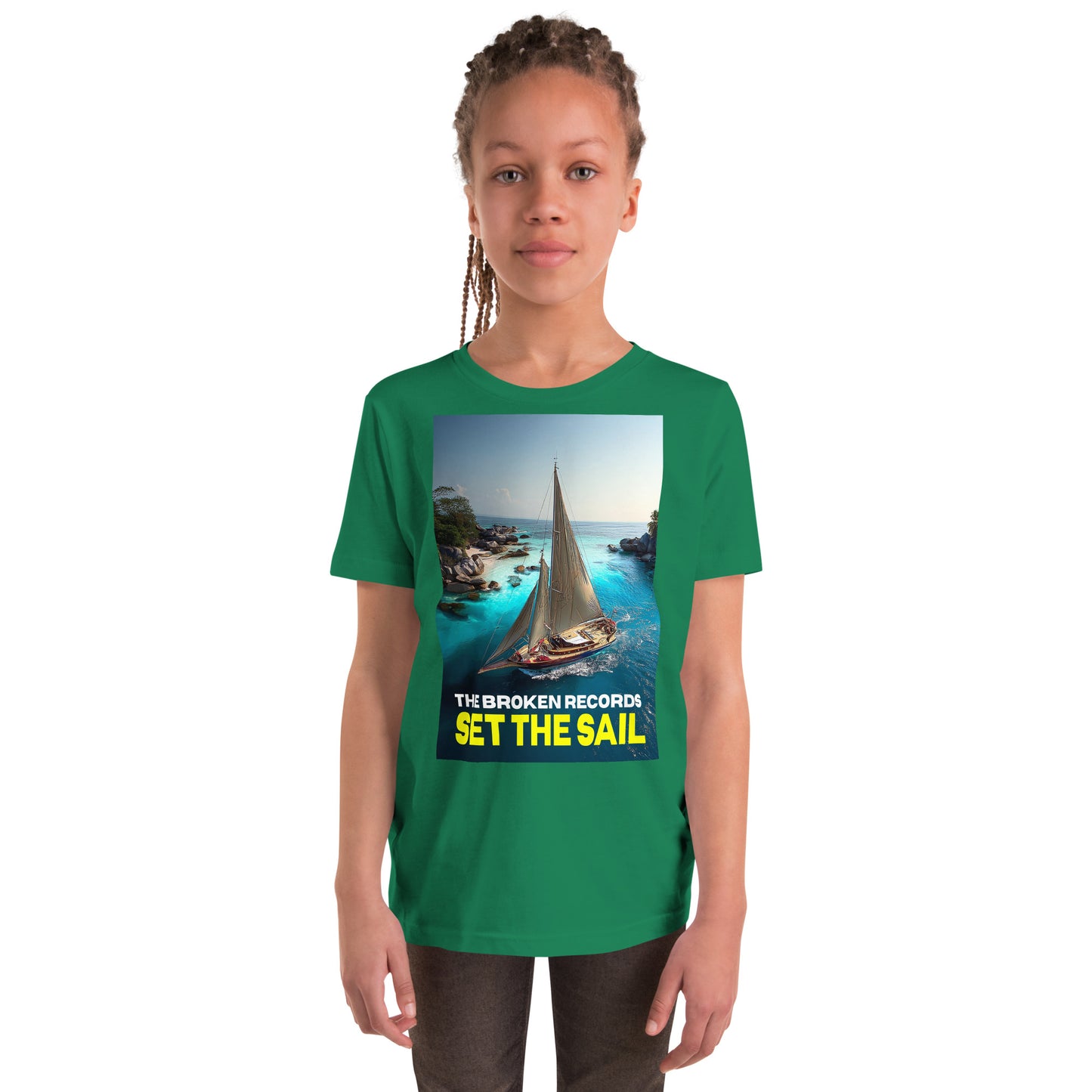 Set the Sail - Youth Short Sleeve T-Shirt