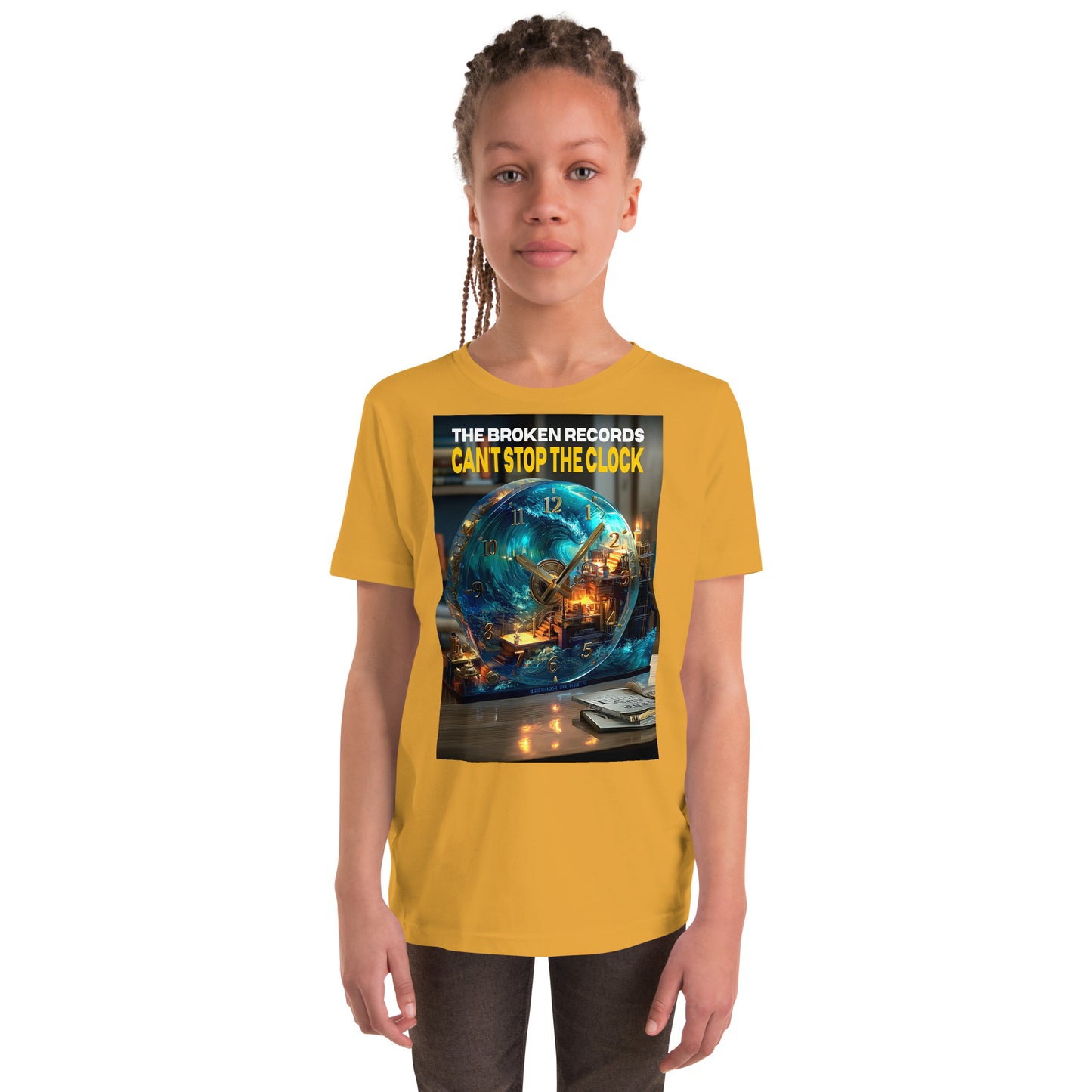Can't Stop the Clock 1 - Youth Short Sleeve T-Shirt