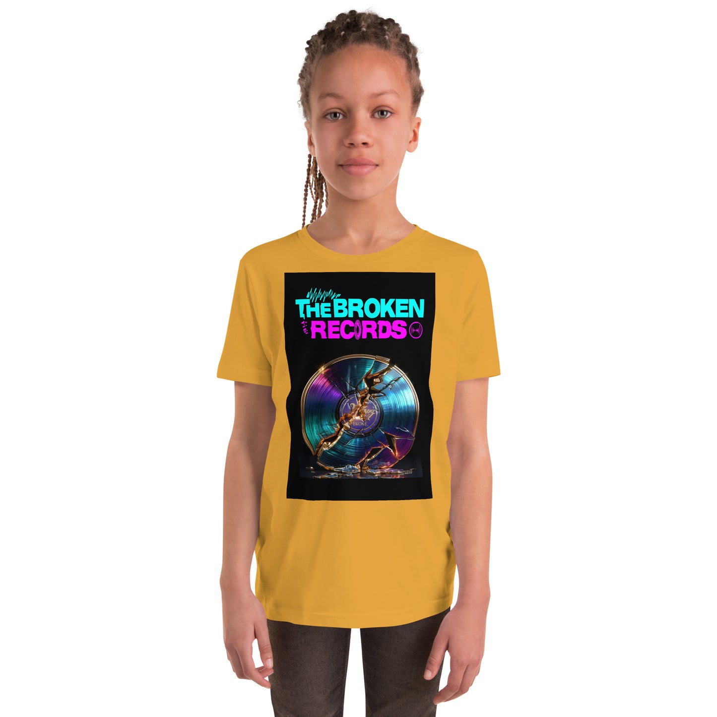 The Broken Records Album - Youth Short Sleeve T-Shirt