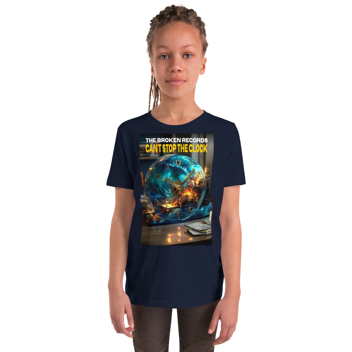 Can't Stop the Clock 1 - Youth Short Sleeve T-Shirt