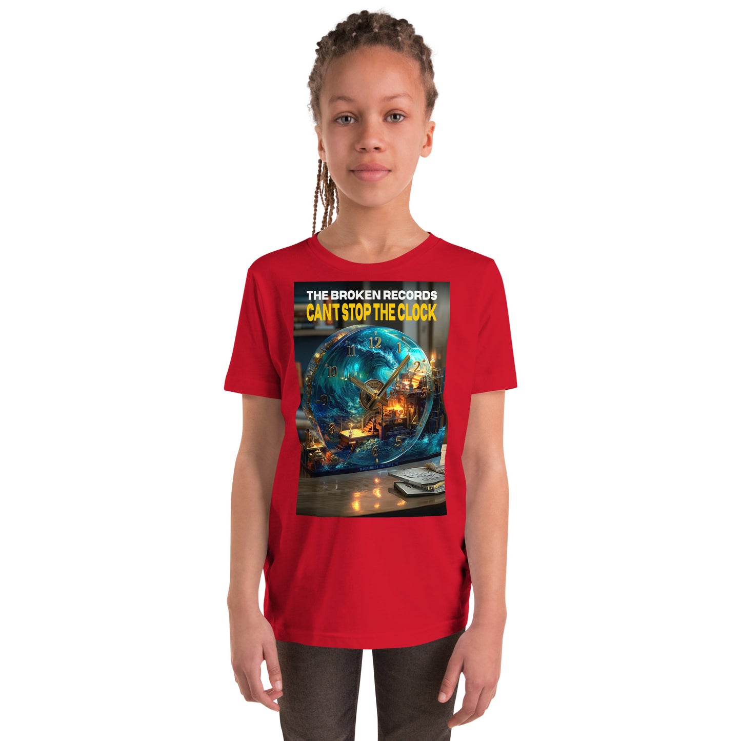 Can't Stop the Clock 1 - Youth Short Sleeve T-Shirt