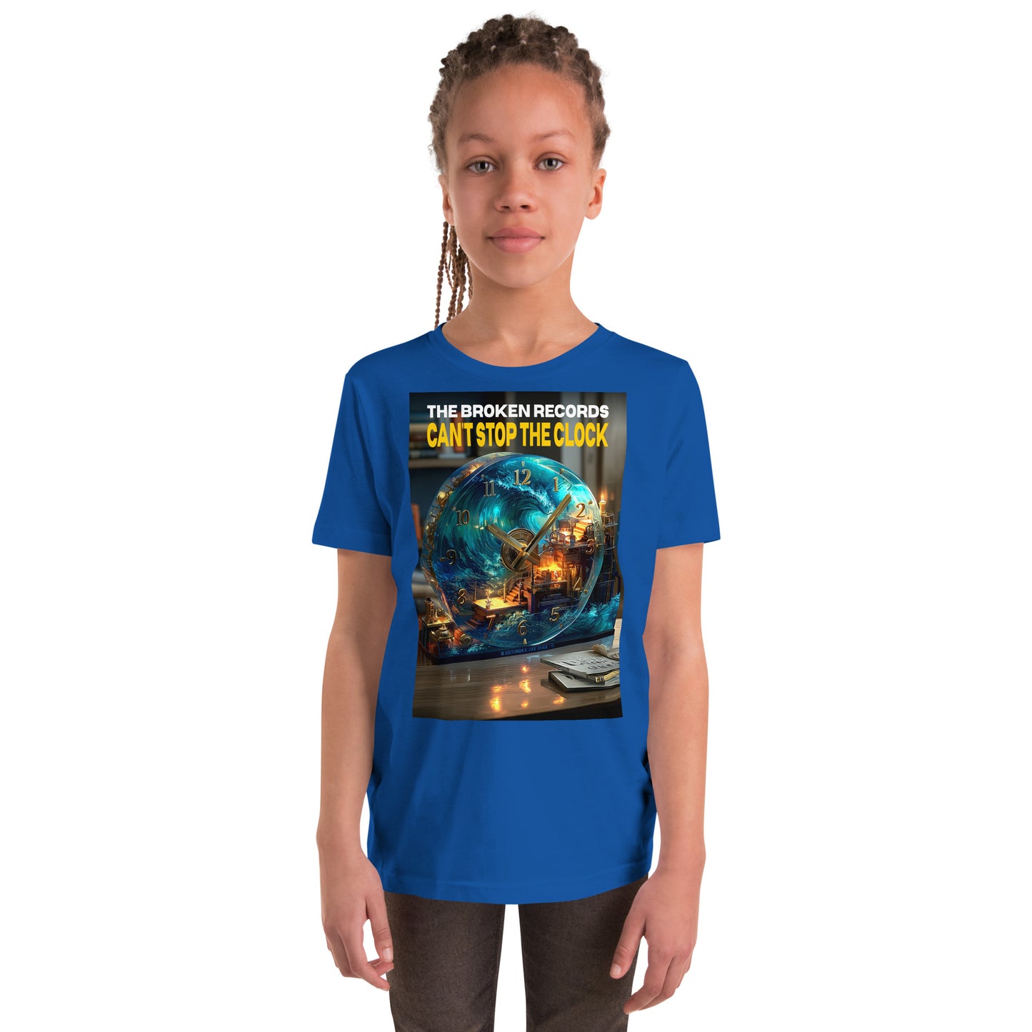 Can't Stop the Clock 1 - Youth Short Sleeve T-Shirt