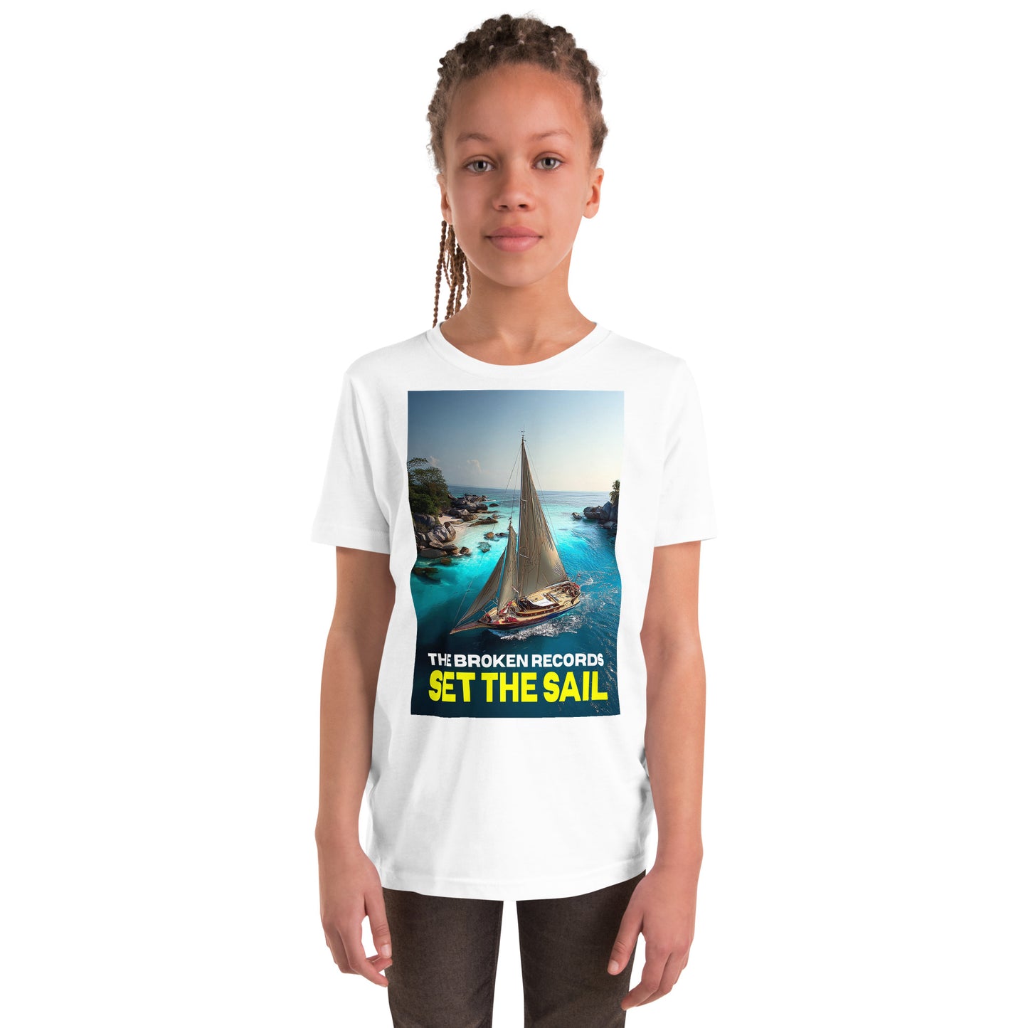 Set the Sail - Youth Short Sleeve T-Shirt