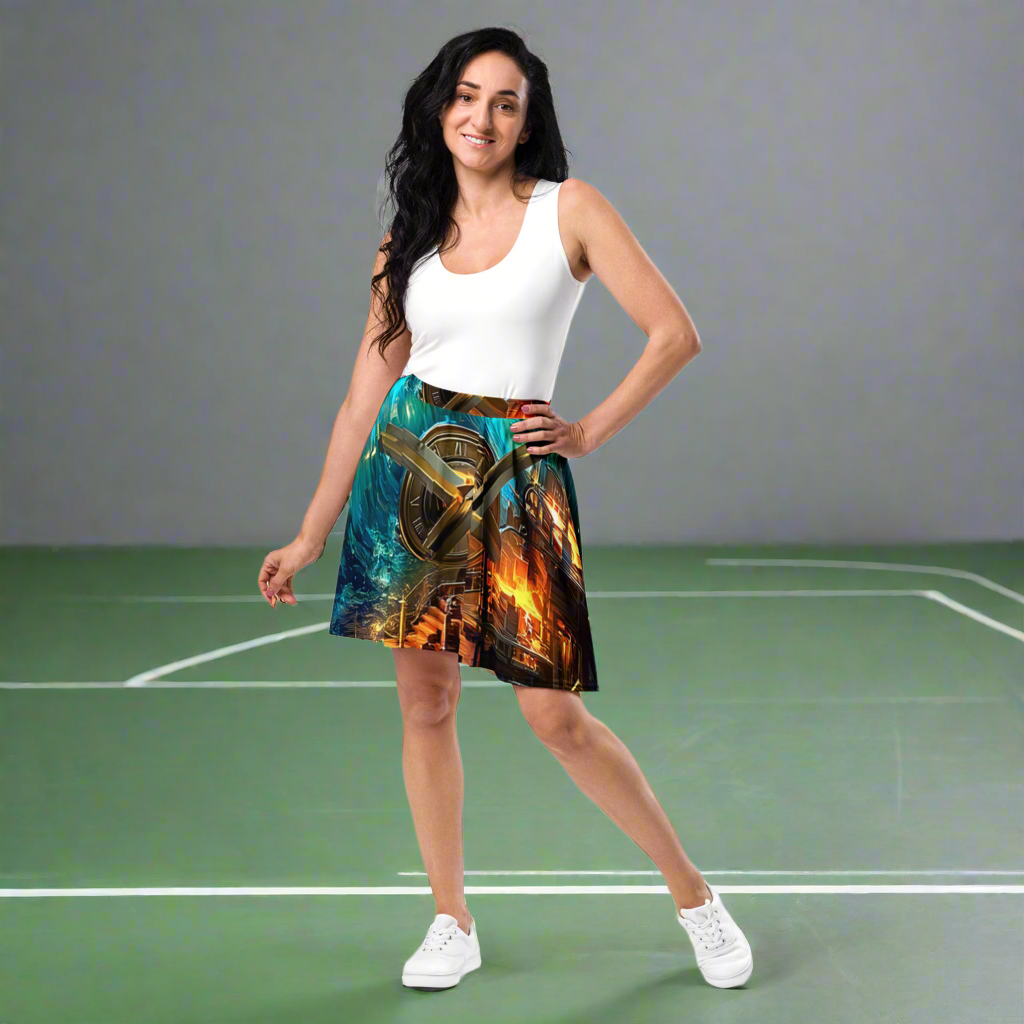 Can't Stop the Clock 1 - Skater Skirt