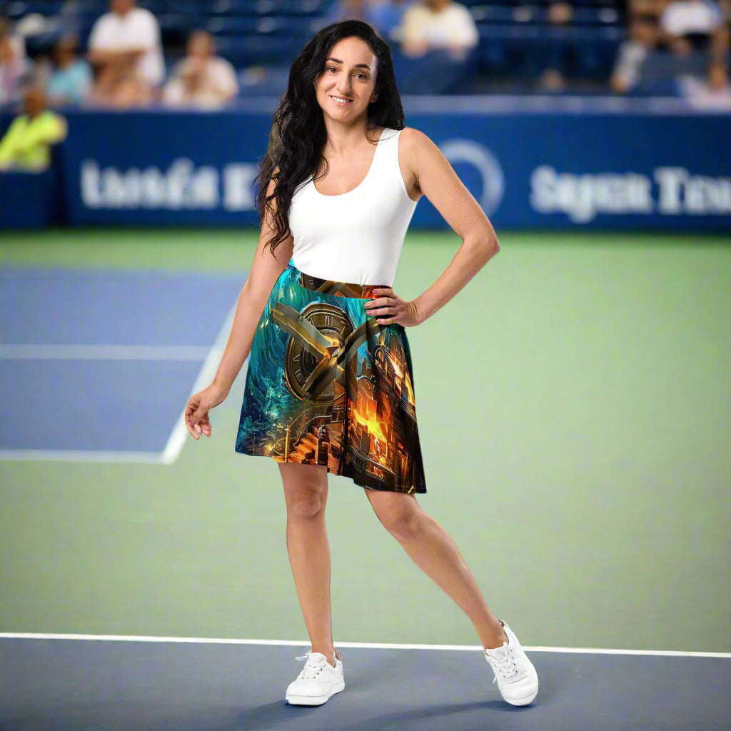 Can't Stop the Clock 1 - Skater Skirt