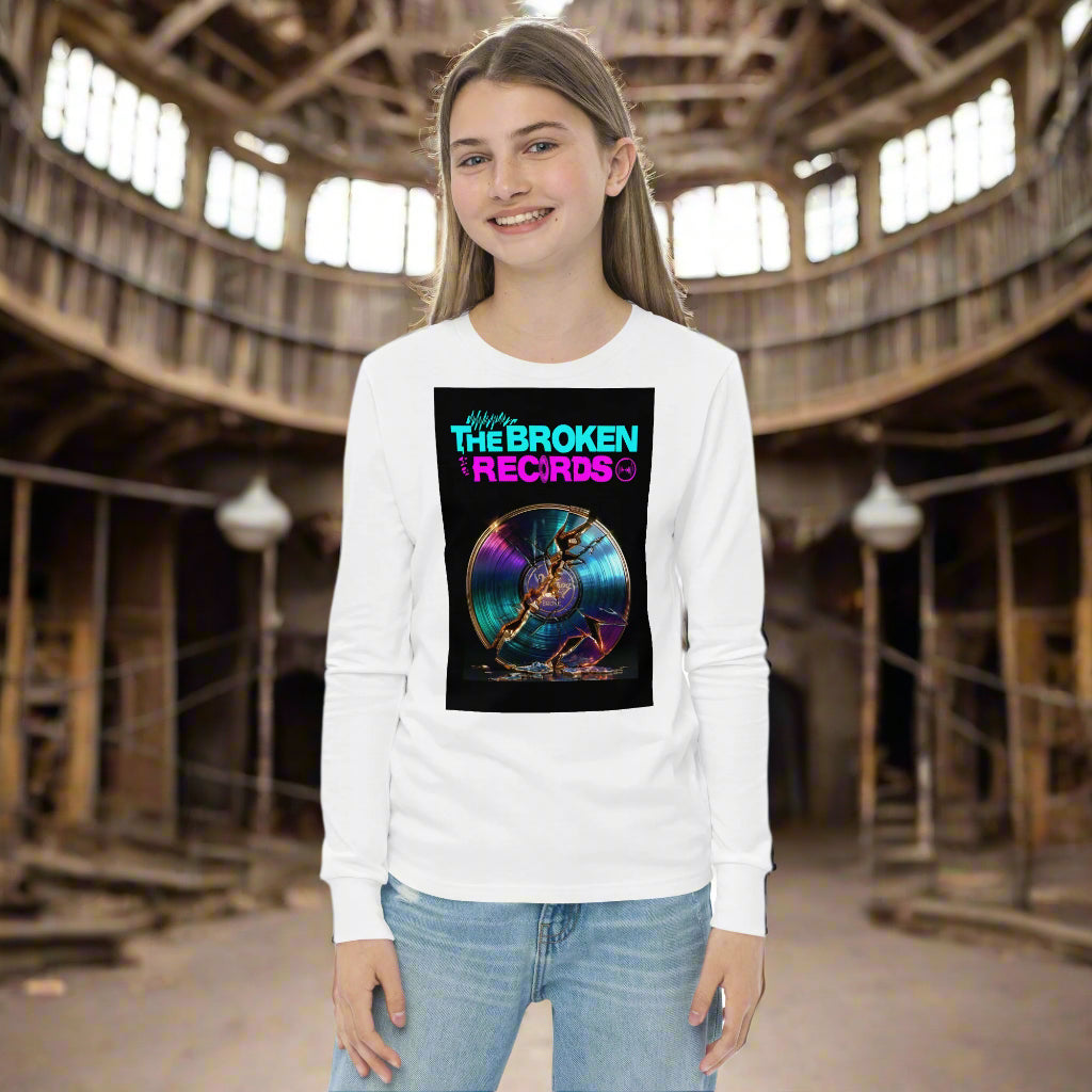 The Broken Records Album - Youth Long Sleeve Rock Band T-Shirts