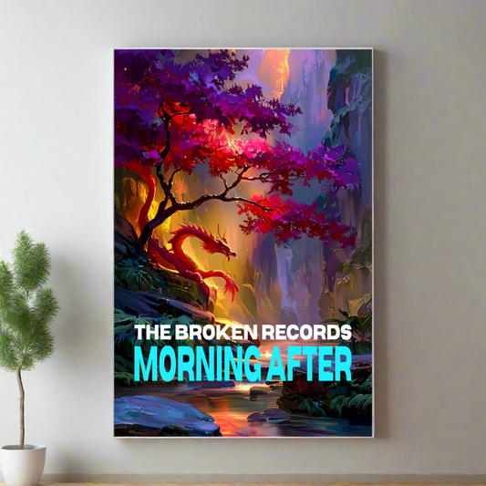 Morning After Red Dragon 1 - Photo Paper Rock Band Poster 24" by 36"