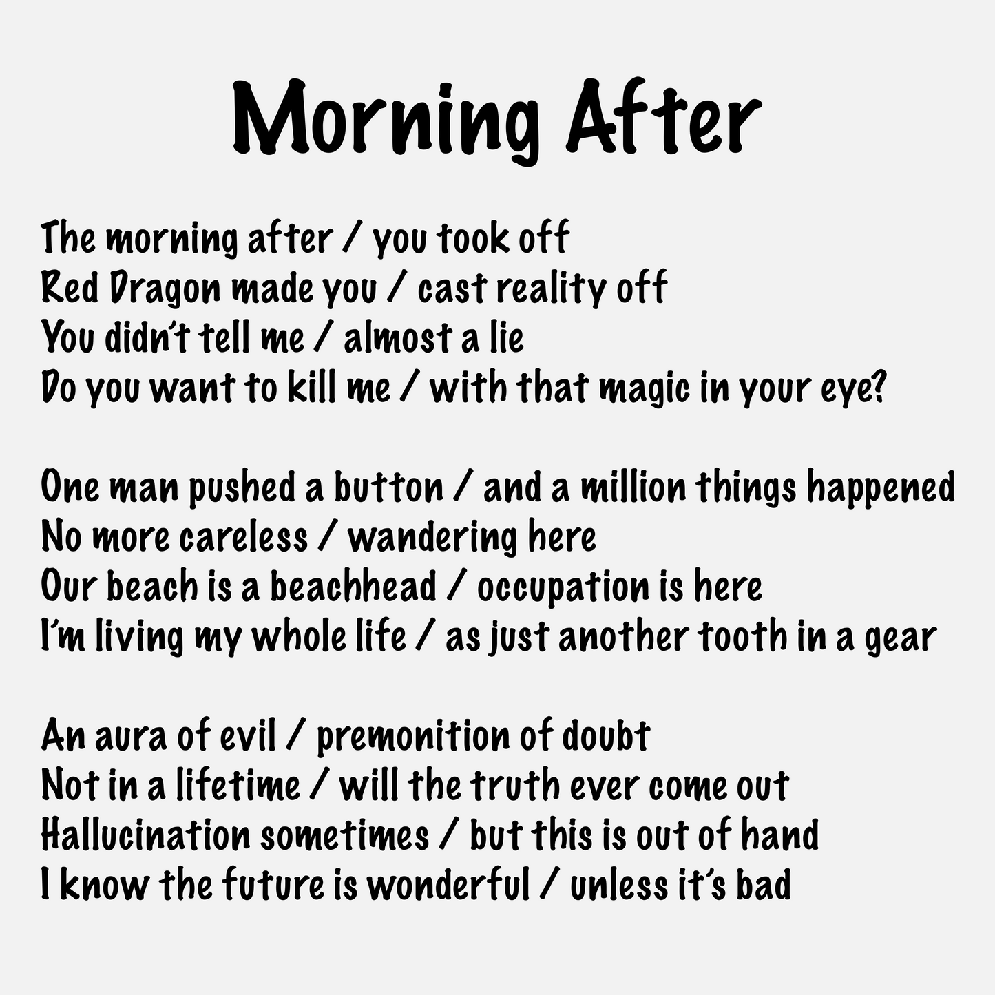 Morning After Red Dragon (Chinese Remix) – Dark Cinematic Alternative Rock Single | The Broken Records