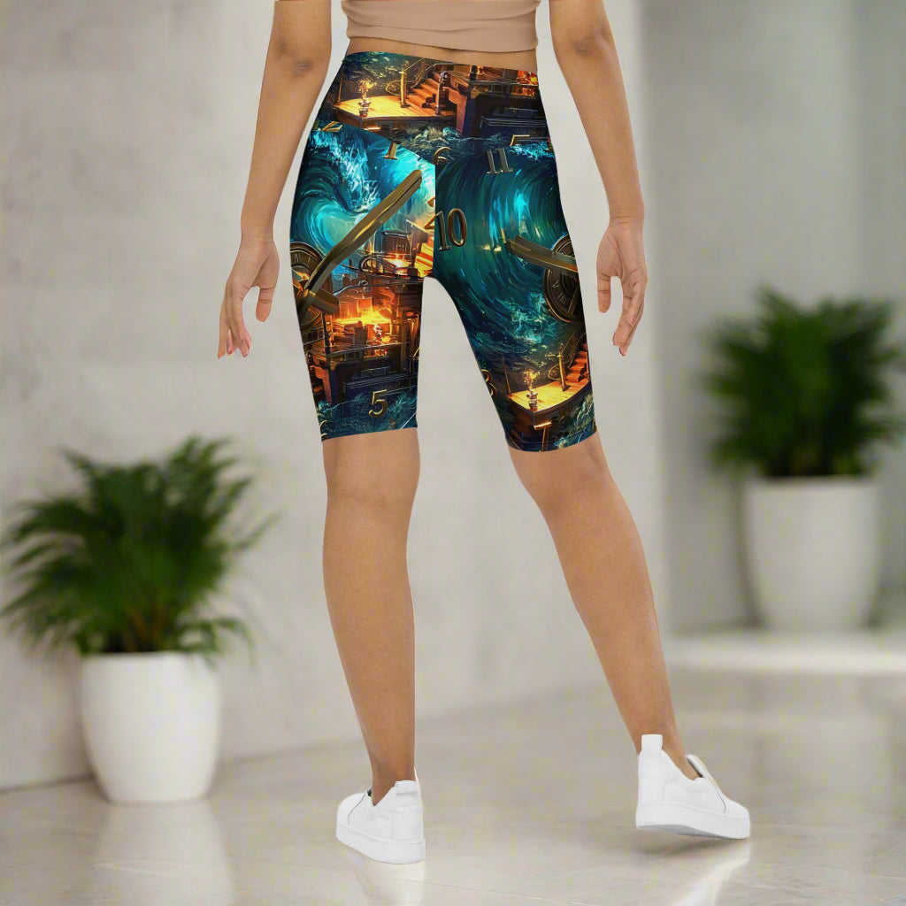 Can't Stop the Clock 1 - Biker Shorts