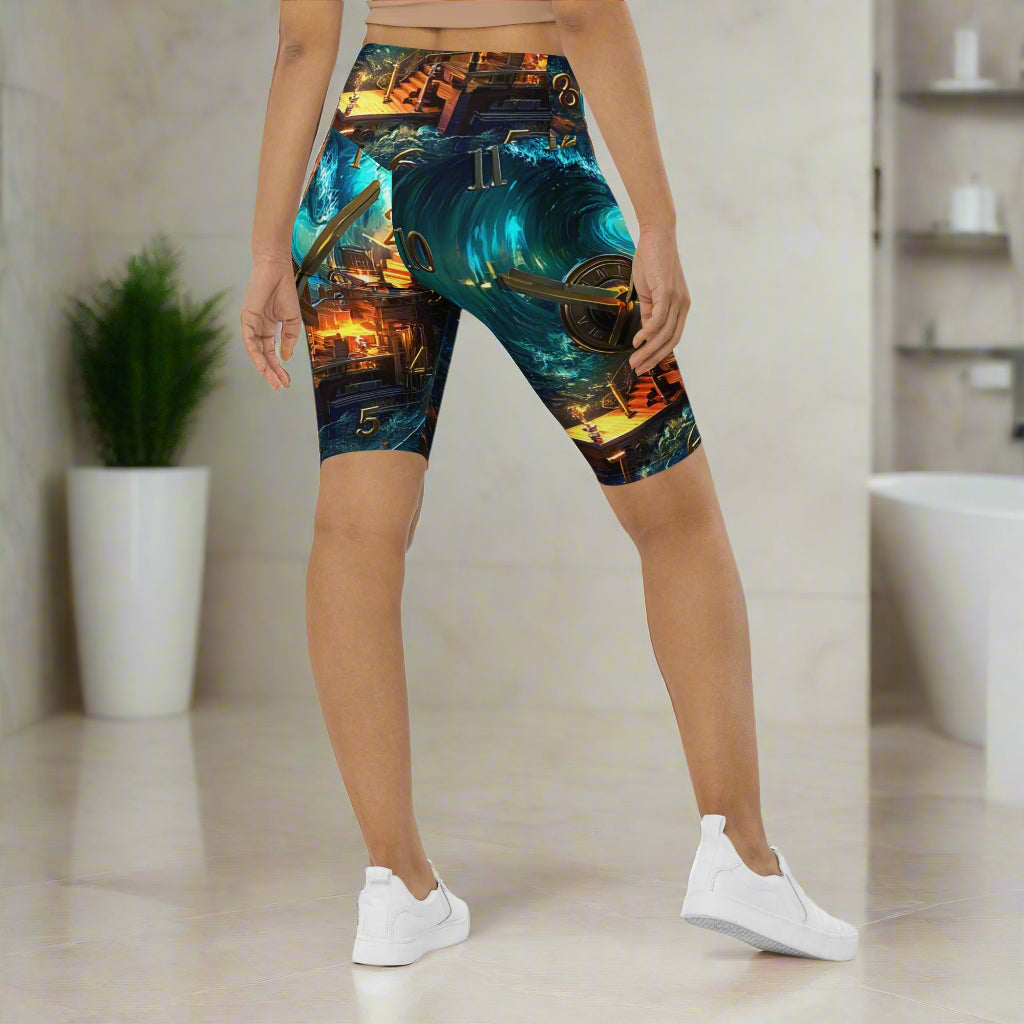 Can't Stop the Clock 1 - Biker Shorts