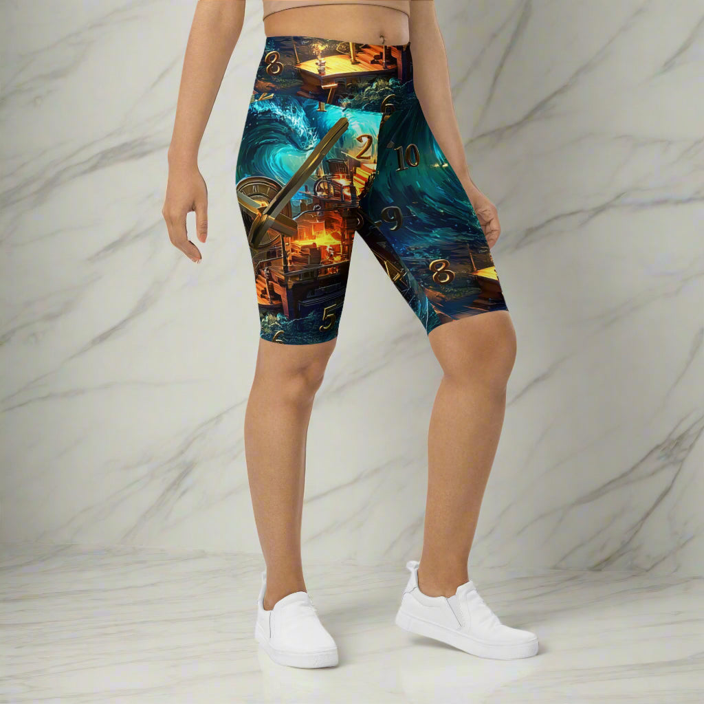 Can't Stop the Clock 1 - Biker Shorts
