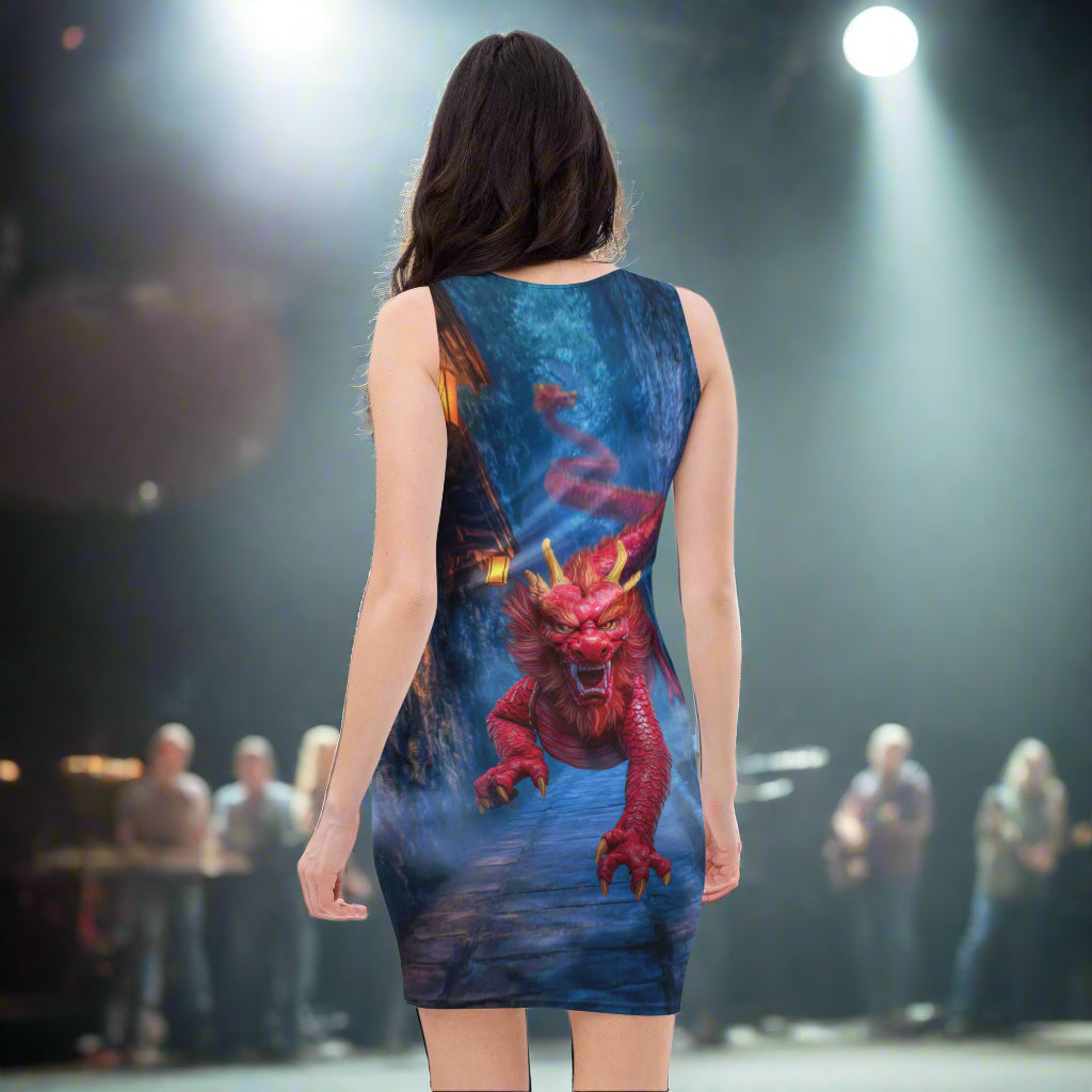 Morning After Red Dragon 3 - Bodycon Dress