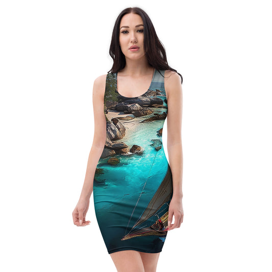 Set the Sail Bodycon Dress Front