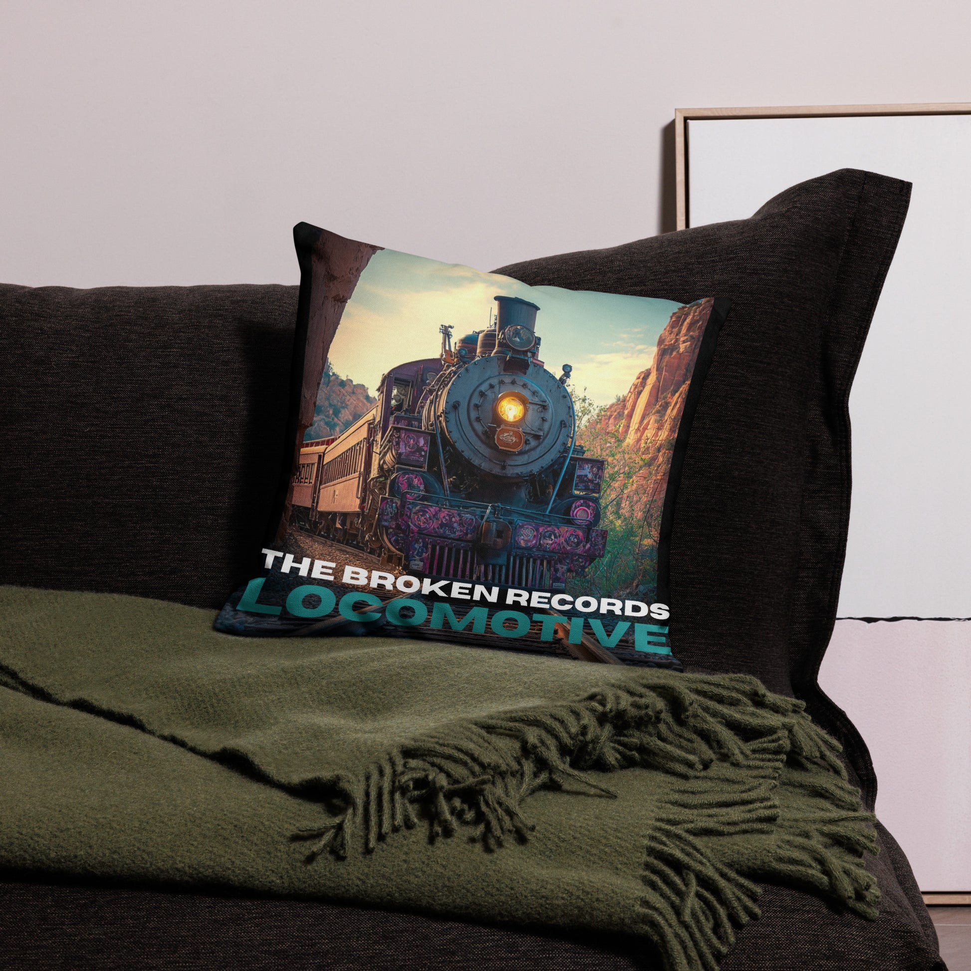 Locomotive - Premium Pillow