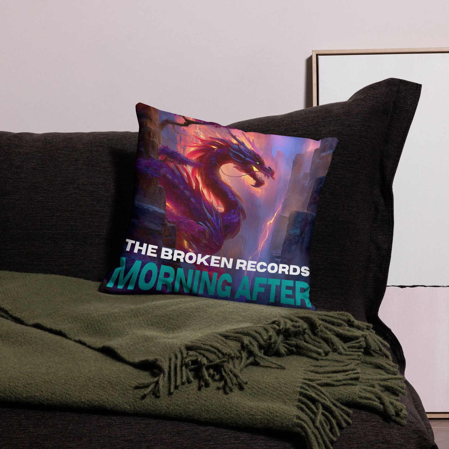 Morning After Red Dragon 2 - Premium Pillow