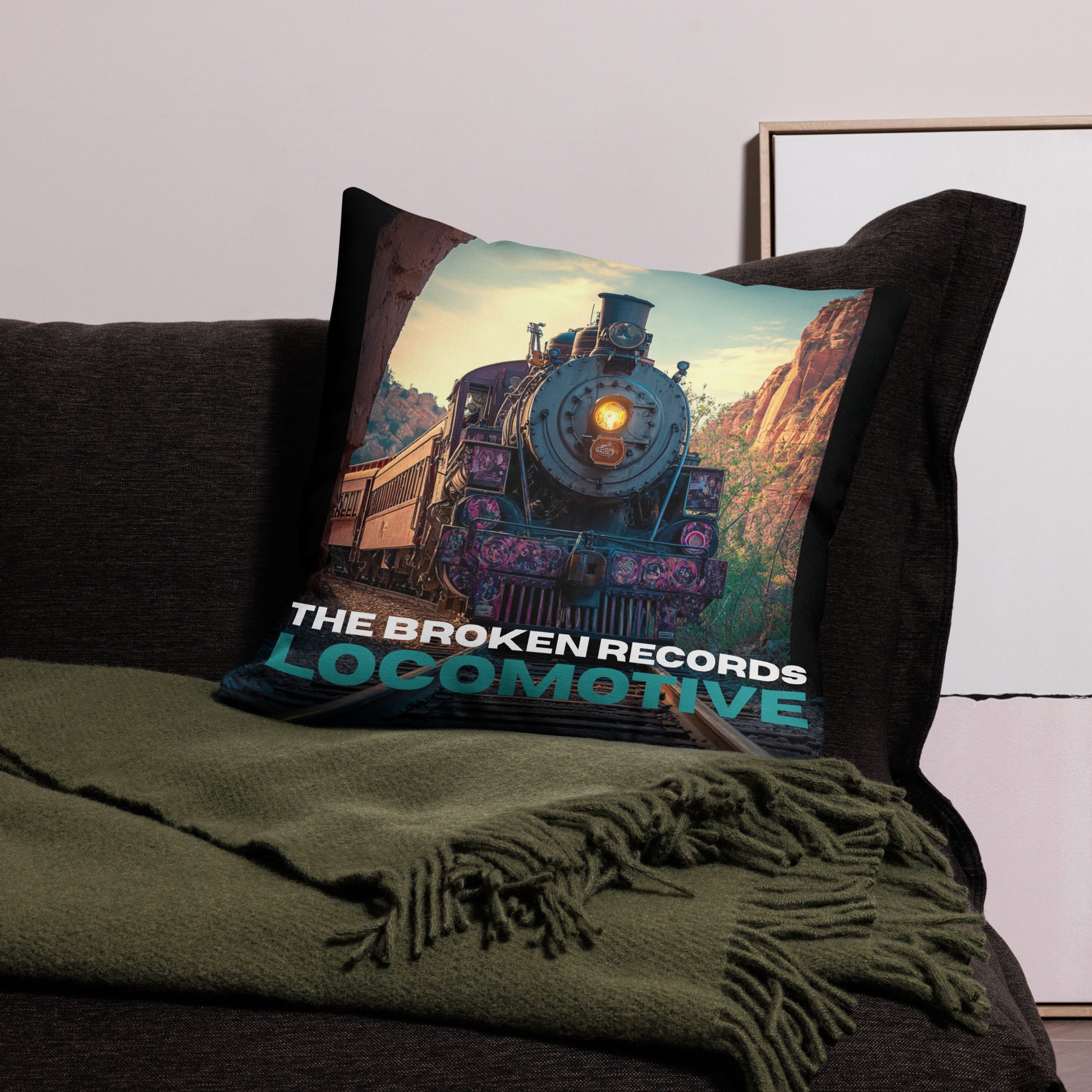 Locomotive - Premium Pillow