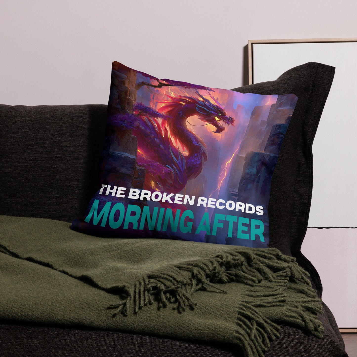 Morning After Red Dragon 2 - Premium Pillow