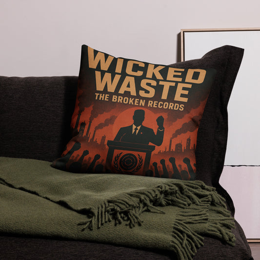 Wicked Waste - Premium Pillow