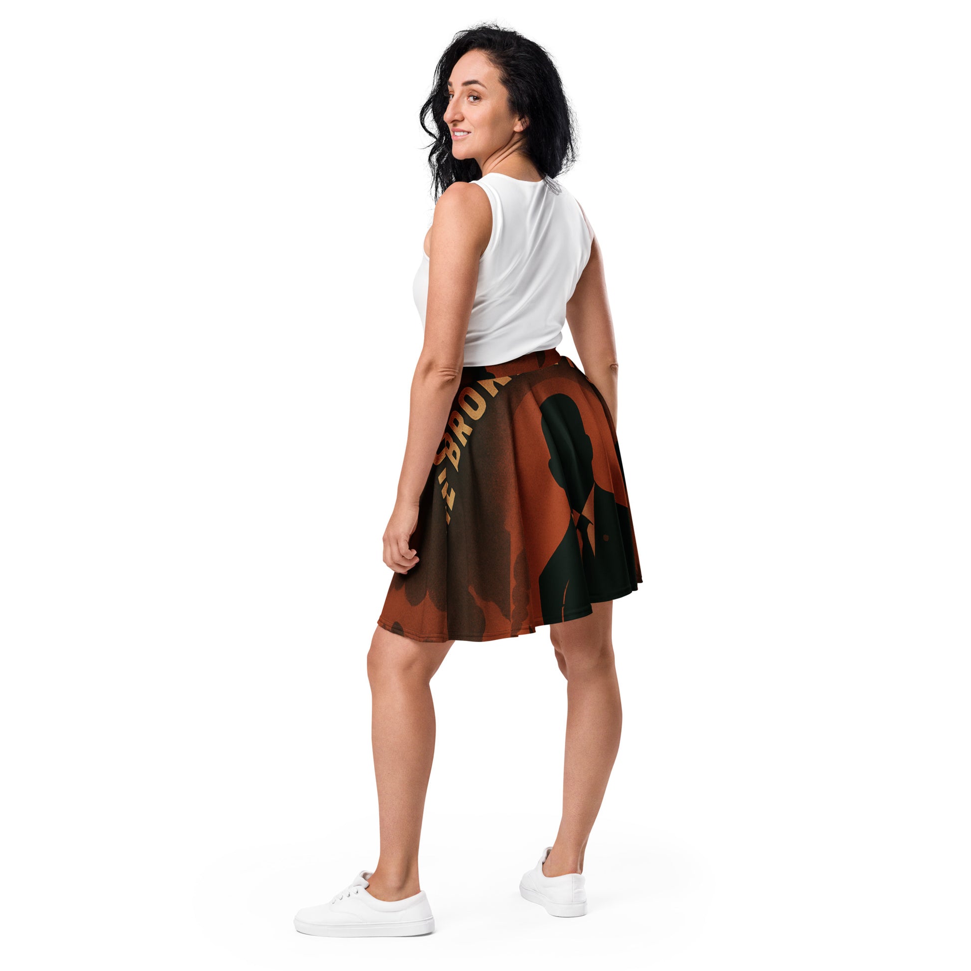 Wicked Waste Skater Skirt Back 