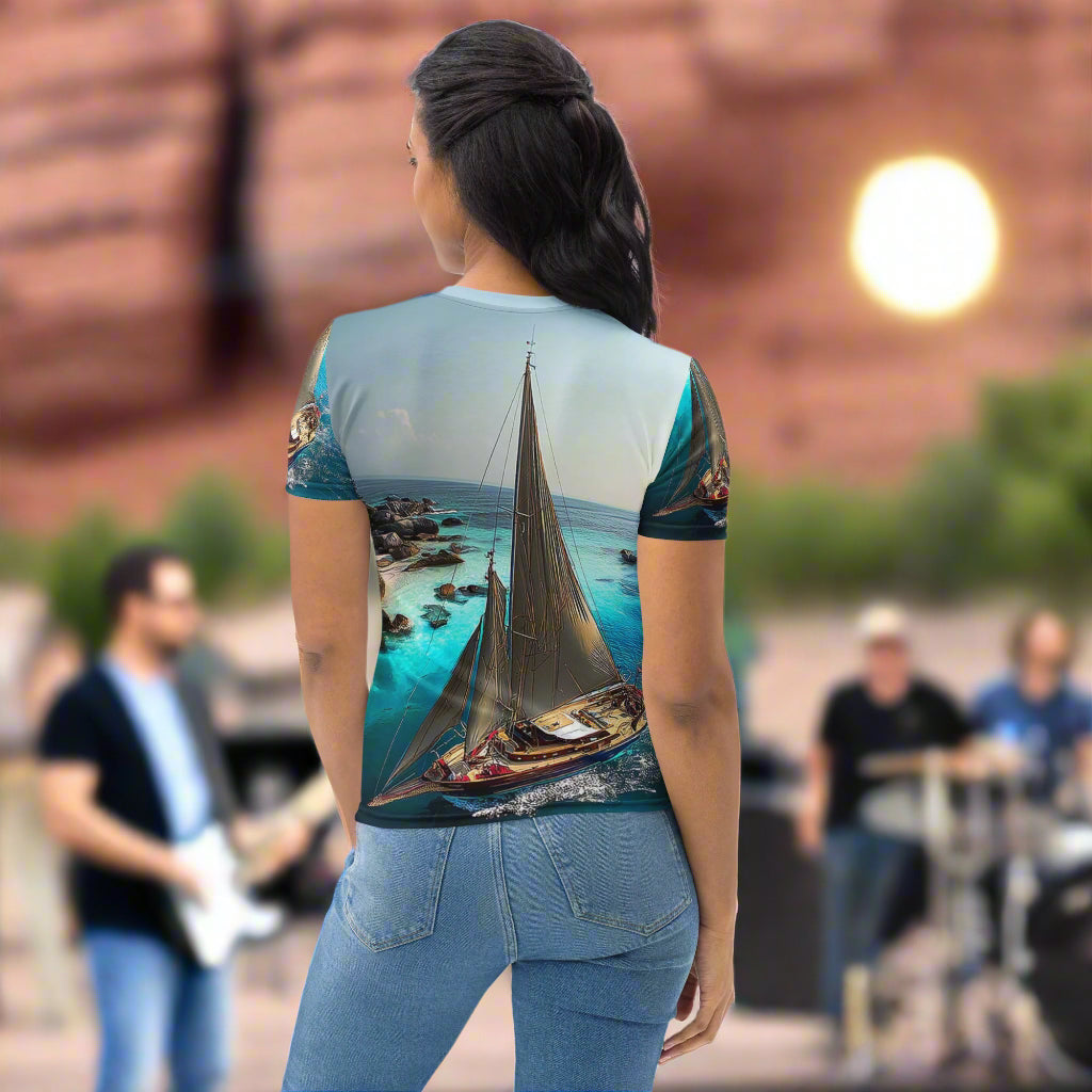 Set the Sail - All Over Women's T-Shirt