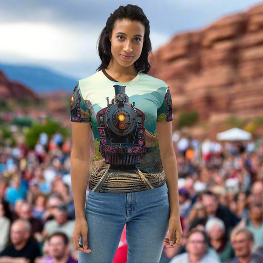 Locomotive - All Over Women's T-shirt