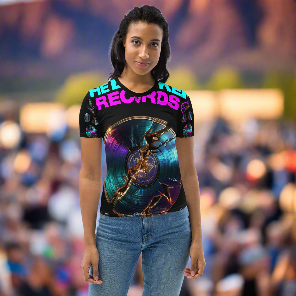 The Broken Records Album - All Over Women's T-Shirt