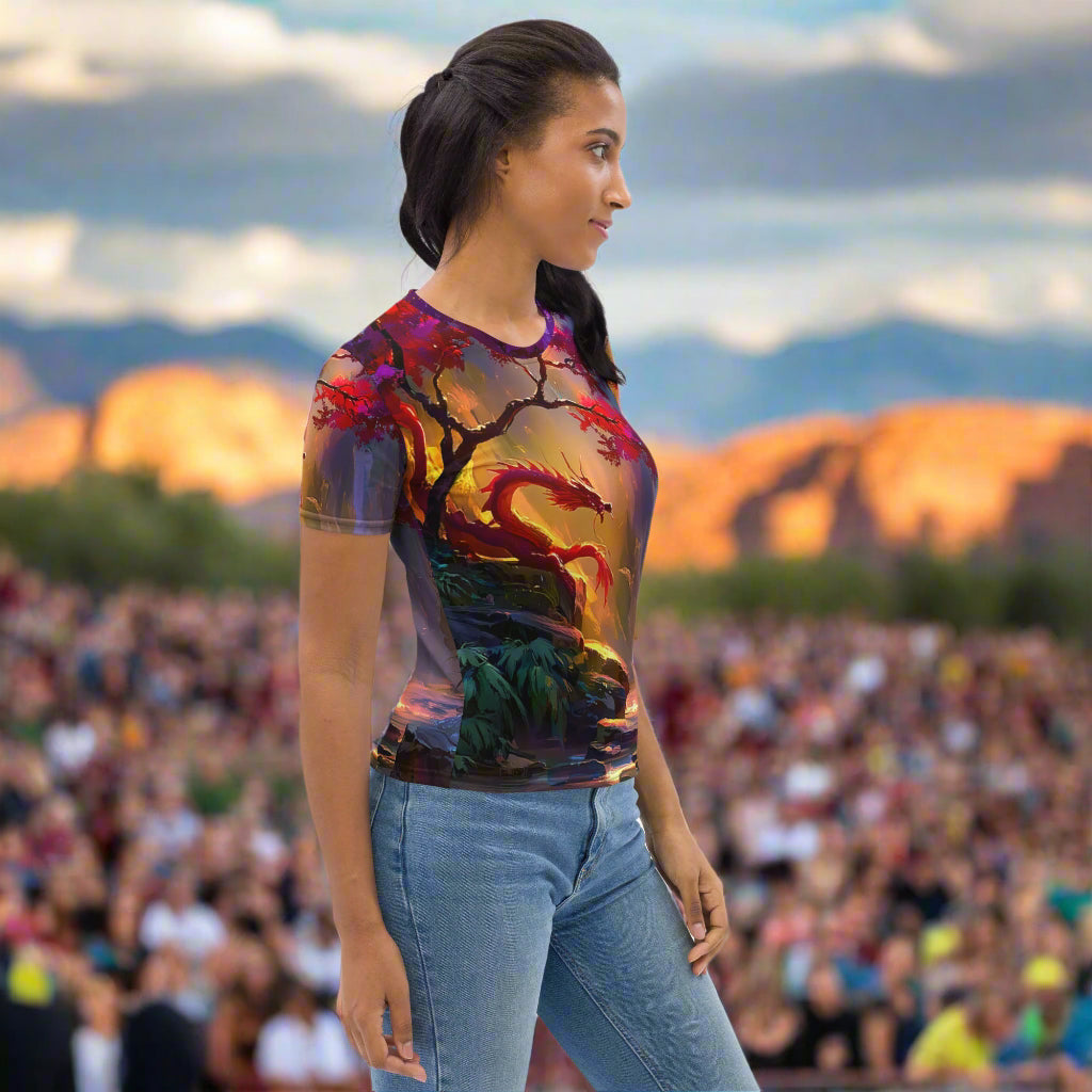 Morning After Red Dragon 1 - All Over Women's T-shirt
