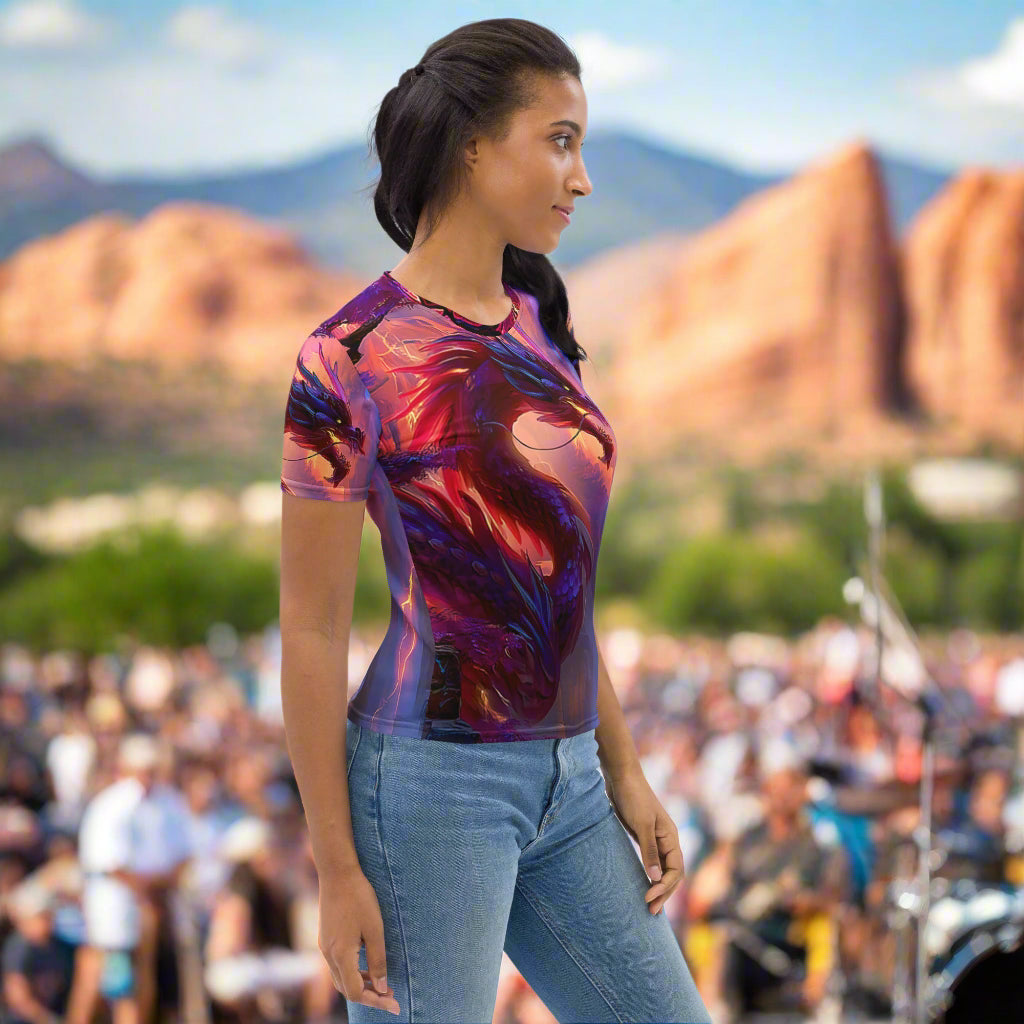 Morning After Red Dragon 2 - All Over Women's T-shirt