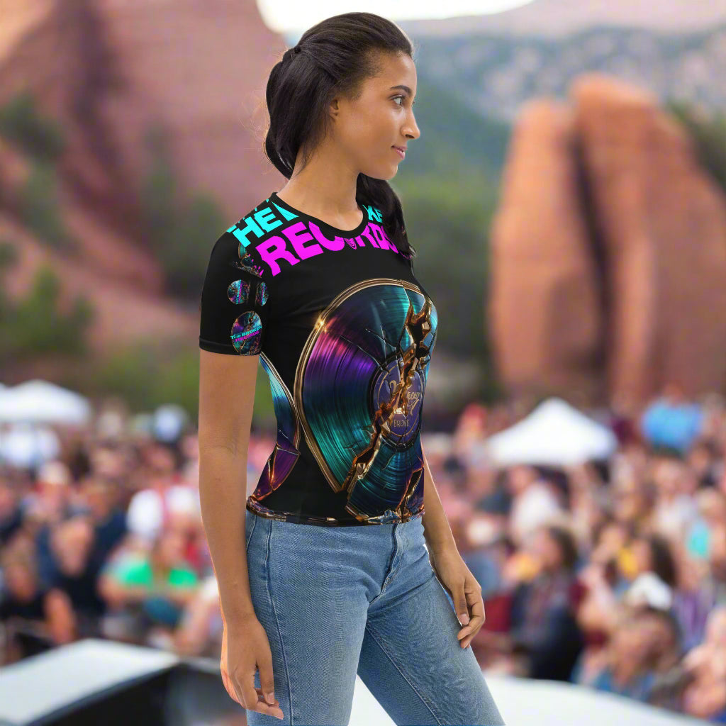 The Broken Records Album - All Over Women's T-Shirt